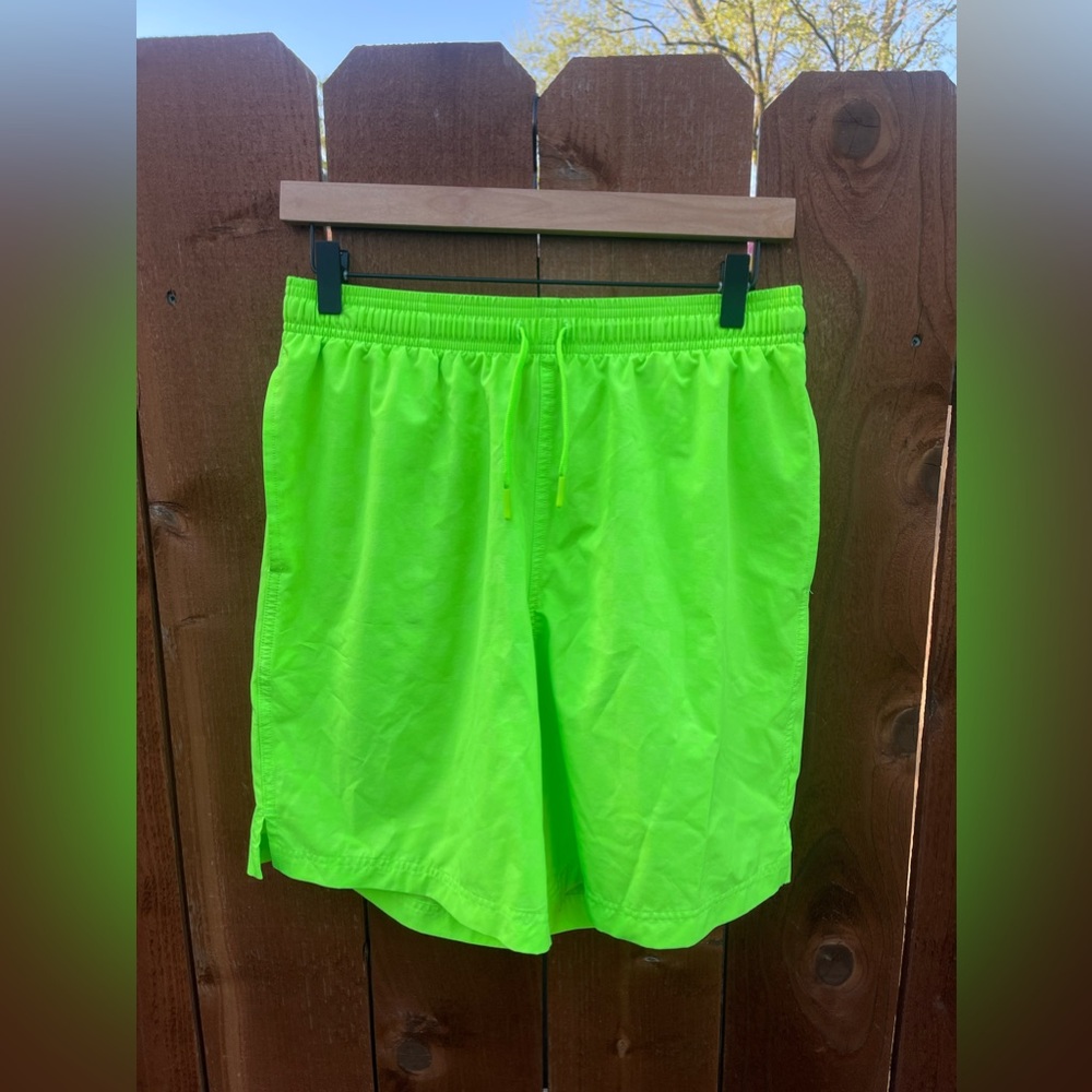 Athletic Works Neon Green Shorts